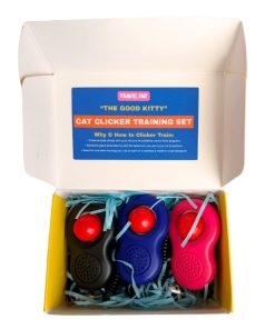 "The Good Kitty" Cat Clicker Training Set (3-Pack)